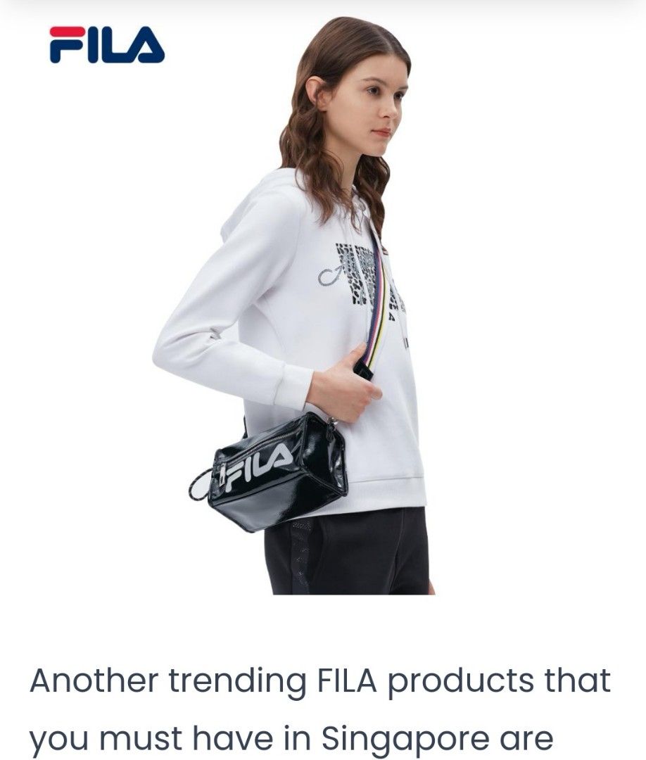 BAG FILA PATENT CROSSBODY BAG Women s Fashion Bags Wallets