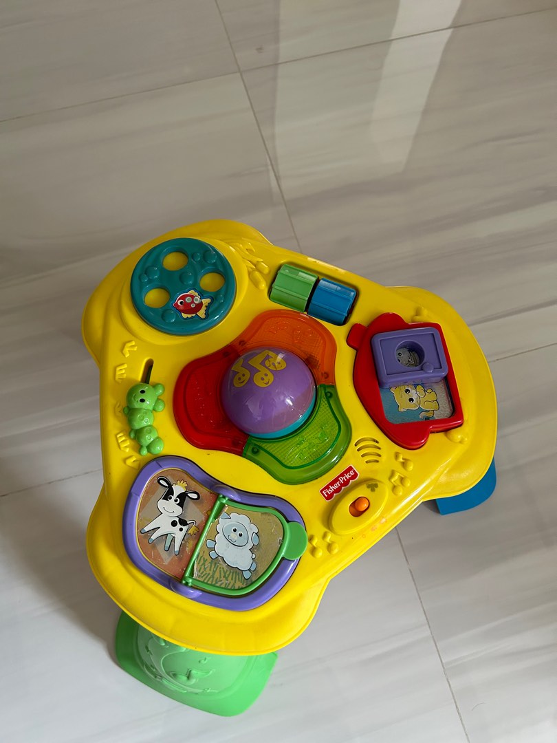 Fisher price Play table Babies Kids Infant Playtime on Carousell