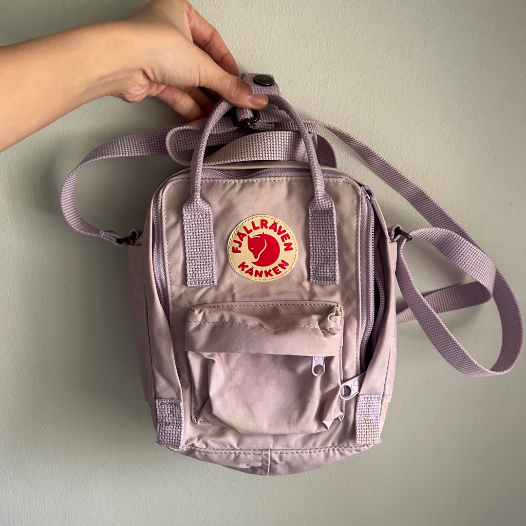 Kanken sling online pastel lavender