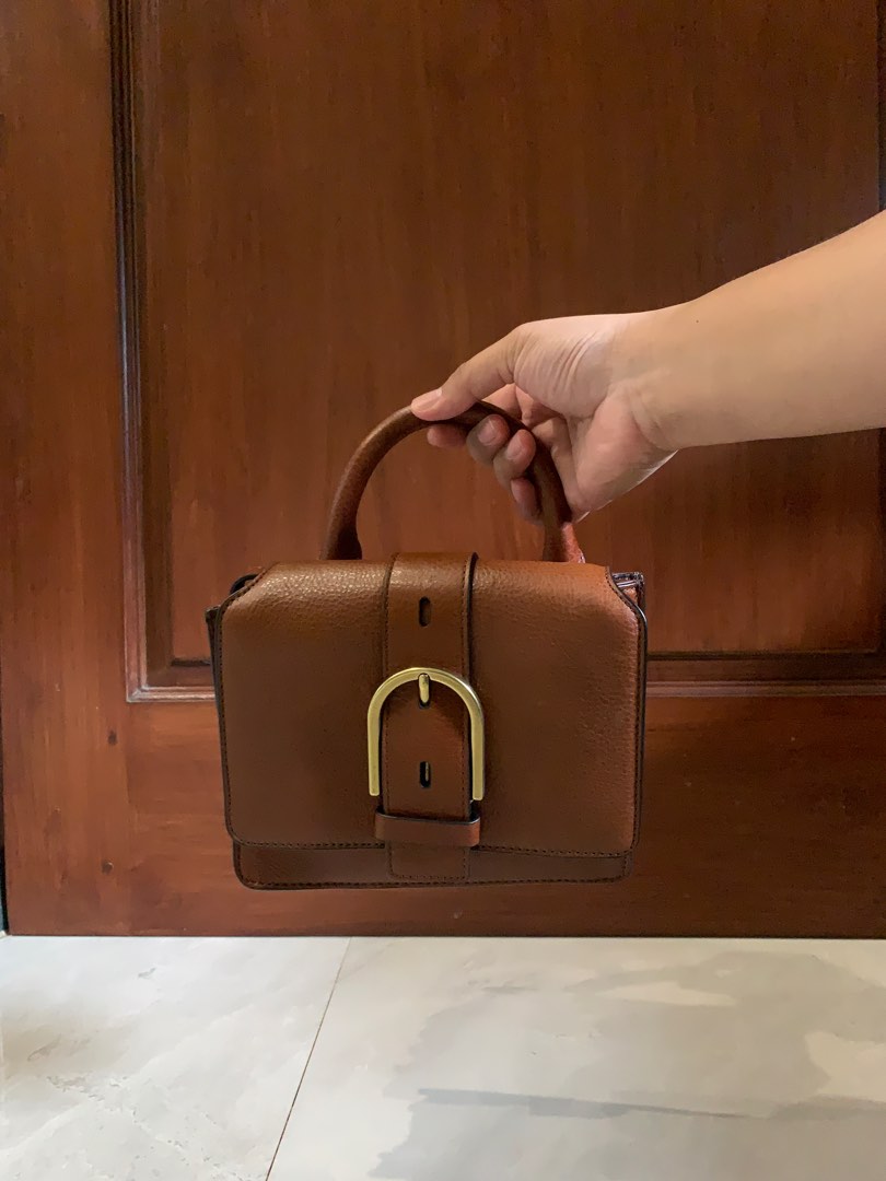 Fossil Wiley Top Handle Brown