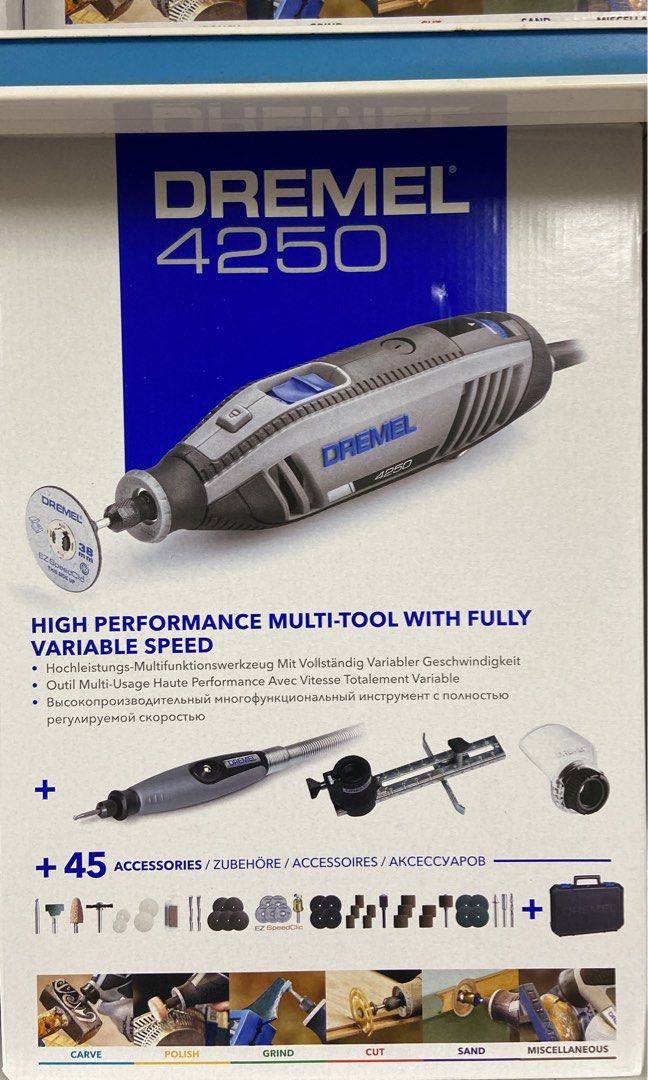 DREMEL 4250 High Speed Rotary Tool Grinder, Hobbies & Toys, Toys & Games on  Carousell