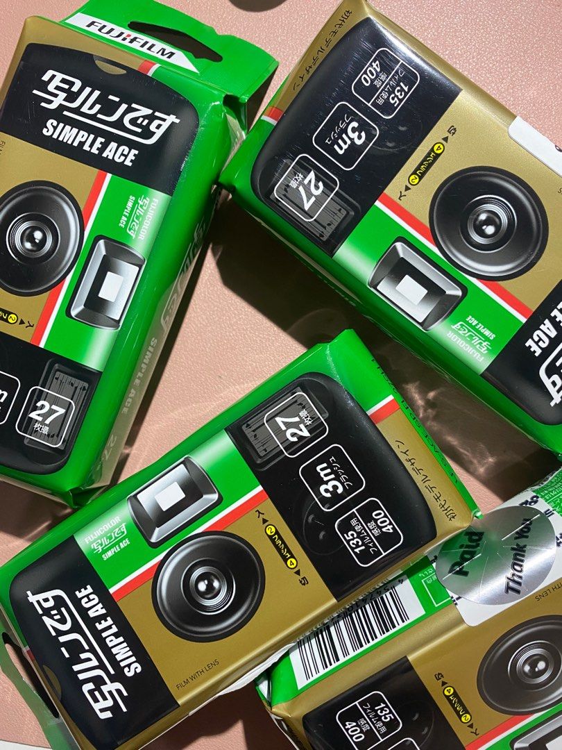 Fujifilm Simple Ace Disposable Film Camera on Carousell