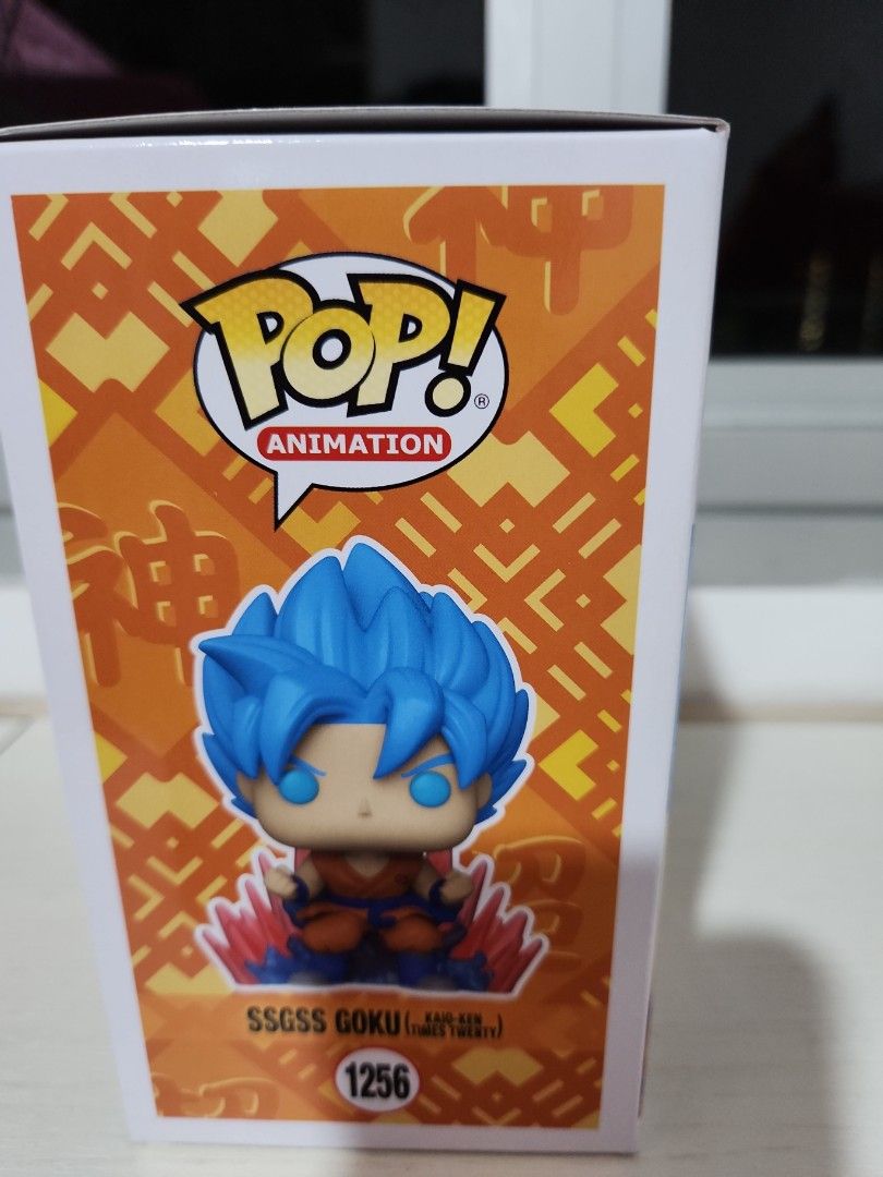 Funko Pop! Animation Dragon Ball Super SSGSS Goku (Kaio-Ken Times