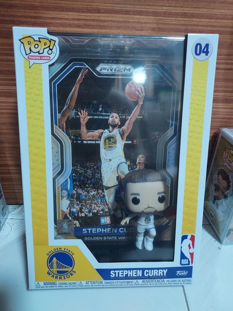 Funko stephen curry trading card pop, Hobbies & Toys, Toys & Games