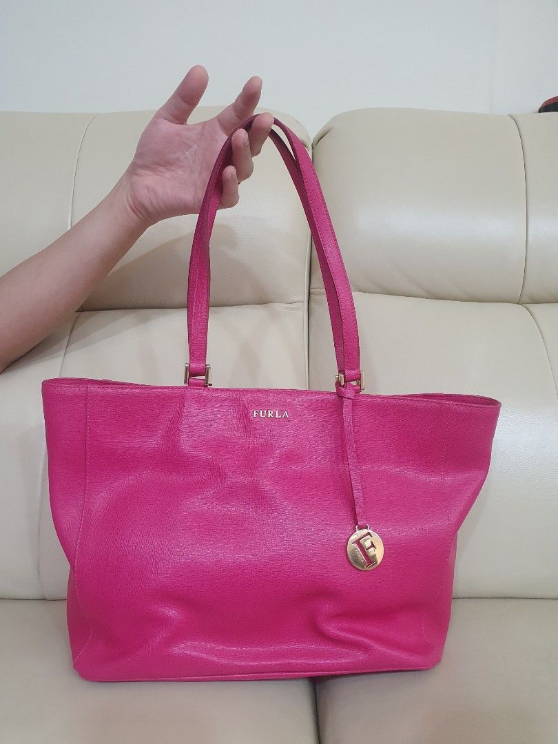 Furla Pink Shoulder Bag Women s Fashion Bags Wallets Shoulder