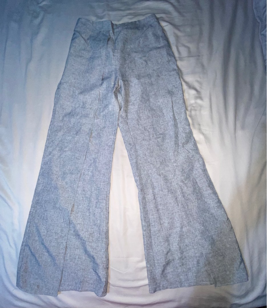 Grey pants, Women's Fashion, Bottoms, Other Bottoms on Carousell