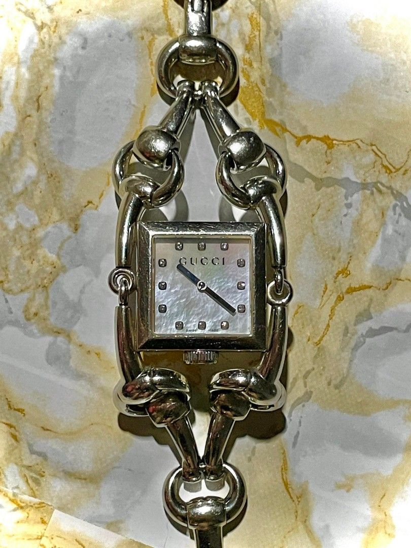 Gucci (Category: Women's Watches) located in Makati City. Submitted by mitchgp74 (Listing ID 1226147304, Image 3). Description: Authentic Gucci watch.