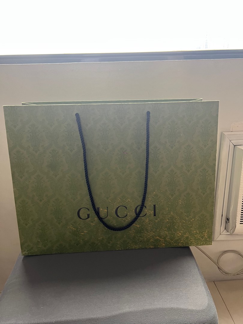 Gucci Paper Bag Original on Carousell