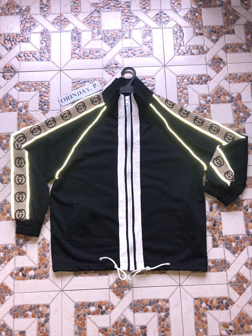 Gucci Reflective Technical Jacquard Webbing Track Jacket on Carousell