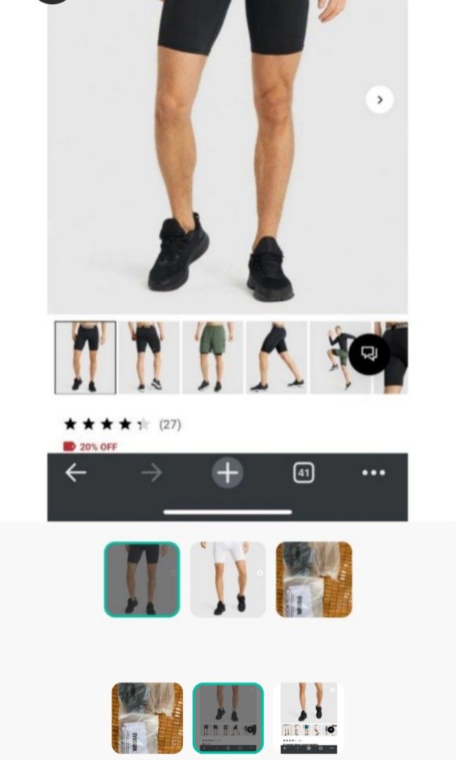 GYMSHARK COMPRESSION TIGHTS, Men's Fashion, Activewear on Carousell