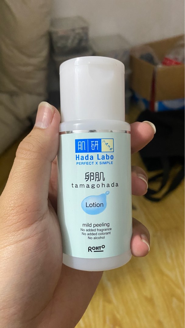 HADA LABO Tamagohada Mild Peeling Lotion 100ml, Kesehatan & Kecantikan