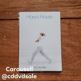 HARRY STYLES HARRY'S HOUSE ZINE CD MAGAZINE PHOTOBOOK BOOK NOT VINYL PLAKA