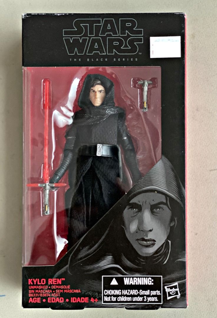 Hasbro Star Wars The Black Series #26 Kylo Ren Unmasked Hobbies Toys