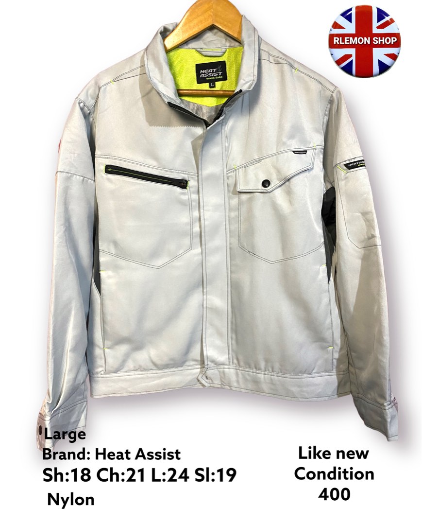 Heat Assist Nylon Jacket, Men's Fashion, Coats, Jackets and Outerwear