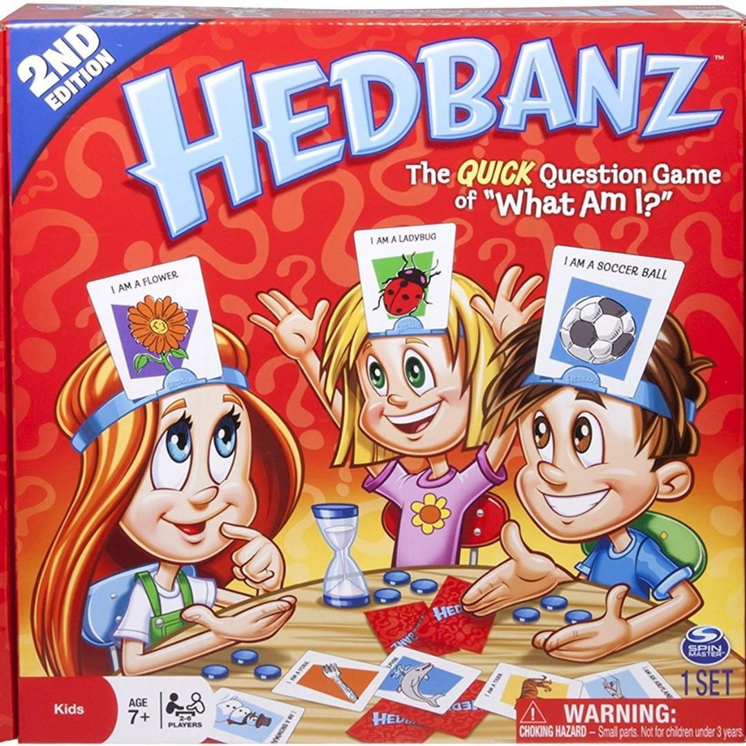 Hedbanz Card Game, Hobbies & Toys, Toys & Games on Carousell
