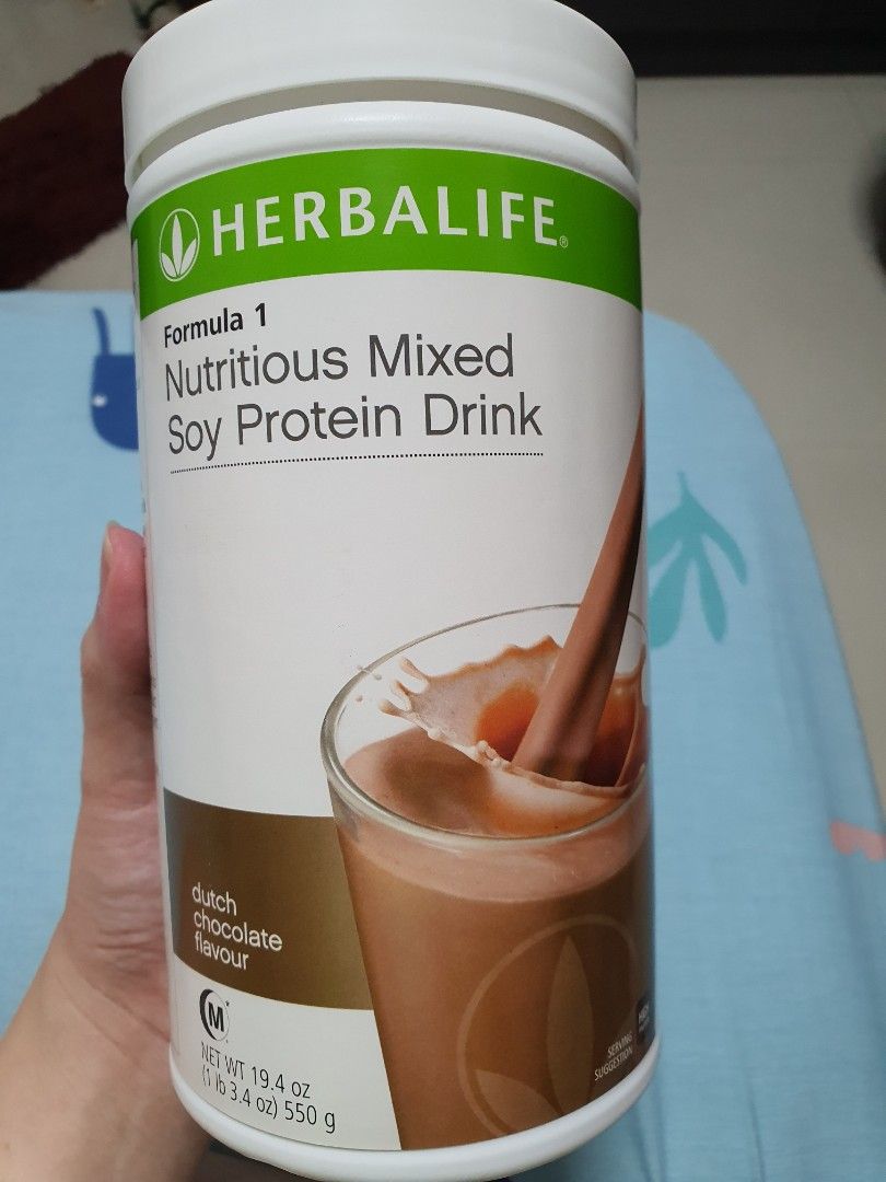 Herbalife Nutritious Mixed Soy Protein Drink, Health & Nutrition