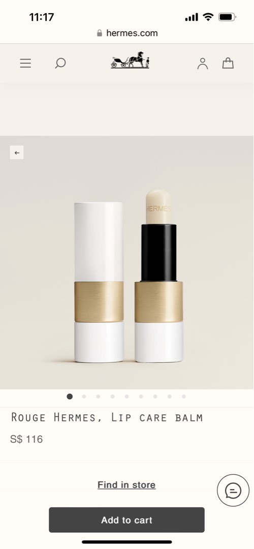 Hermes Lip care balm Nail enamel , Beauty & Personal Care, Face, Makeup on Carousell