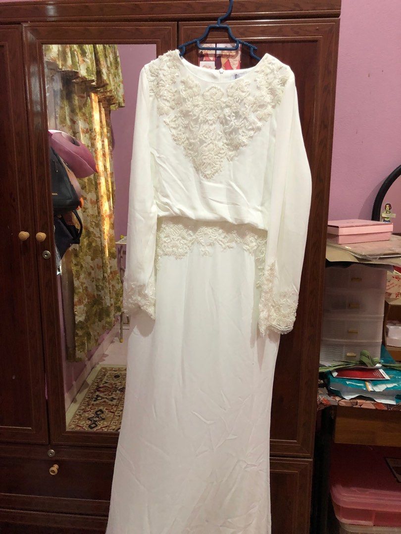 HijabistaHub Wedding dress Bride series, Women's Fashion, Dresses ...