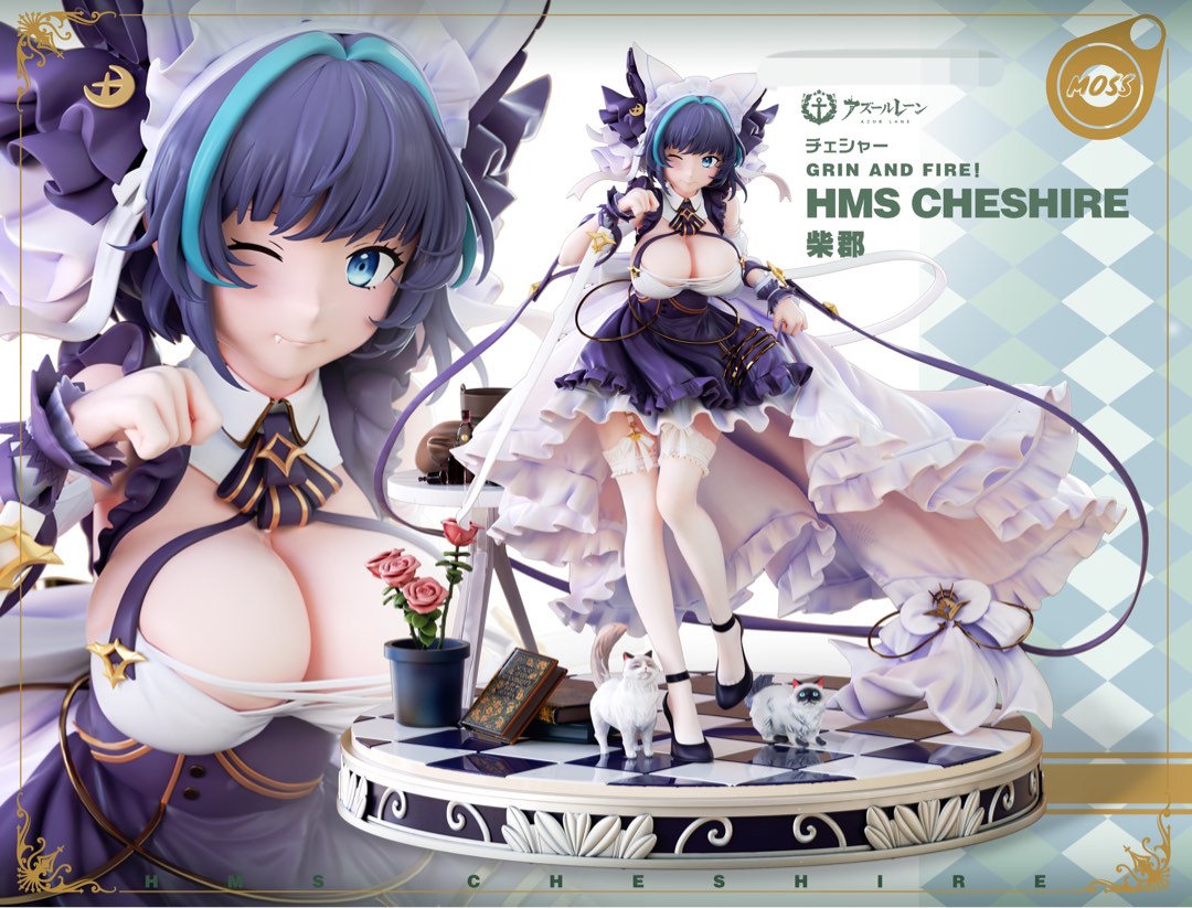HMS Cheshire GK Figure Moss Studio Azur Lane, Hobbies & Toys, Toys