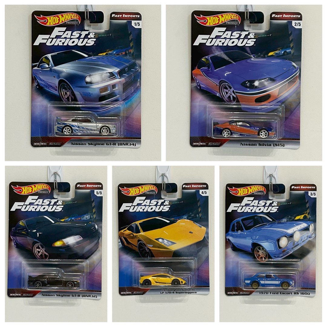 Hot Wheels Fast and Furious, Fast Imports series/Nissan Skyline GT-R ...
