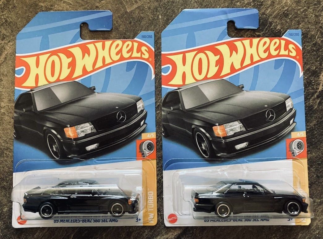 Hot Wheels Hotwheels 2023 HW Turbo '89 Mercedes-Benz 560 SEC AMG