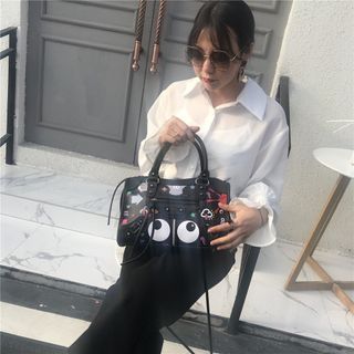 Huer Hevay Eye Theme Ala Balenciaga Hitam