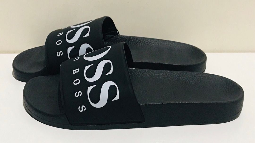 Hugo boss flip flops sale discount