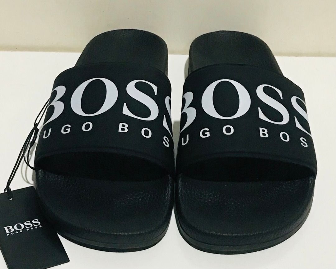 Hugo boss slippers sale deals