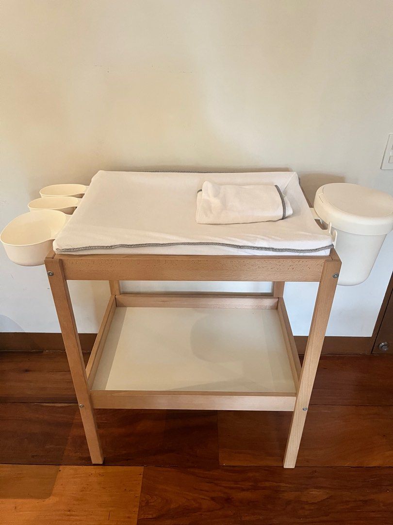 Ikea Changing Table Complete Set , Babies & Kids, Bathing & Changing