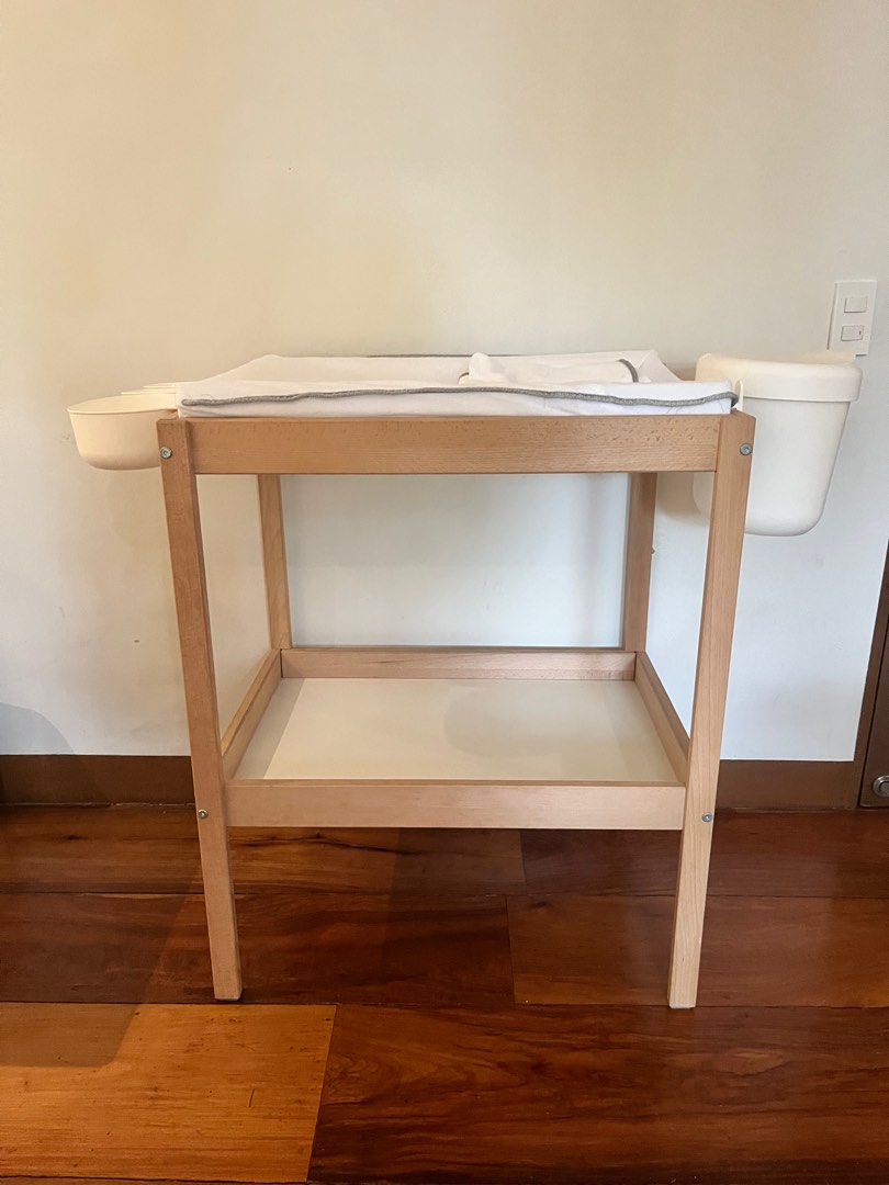 Ikea Changing Table Complete Set , Babies & Kids, Bathing & Changing