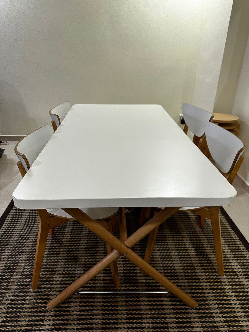 Ikea dining set, Furniture & Home Living, Furniture, Tables & Sets on