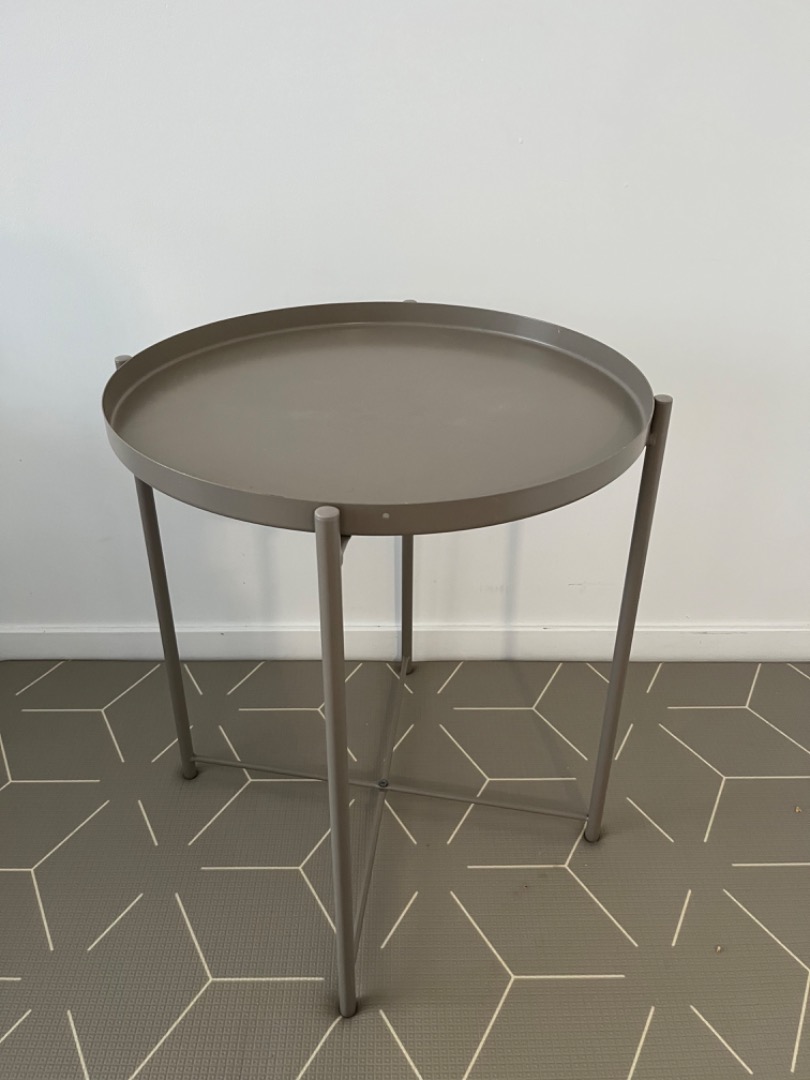 IKEA GLADOM side table, Furniture & Home Living, Furniture, Tables & Sets on Carousell