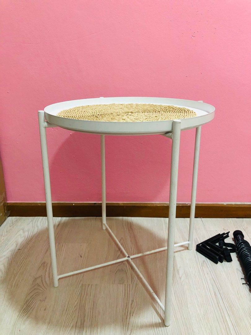 IKEA Gladom White, Furniture & Home Living, Furniture, Tables & Sets on