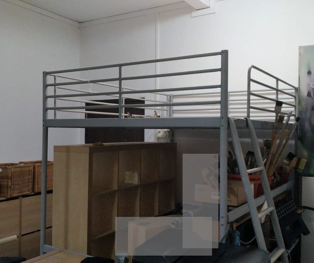 Ikea Loft Bed, Queen size, Furniture & Home Living, Furniture, Bed