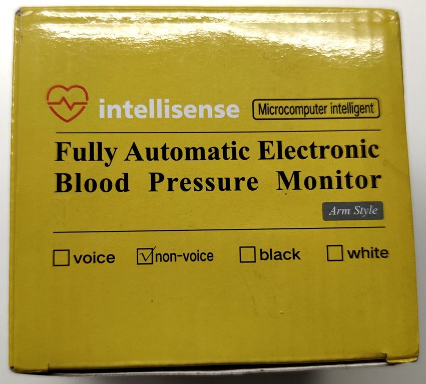 Intellisense Electronic Blood Pressure Monitor Fully Automatic