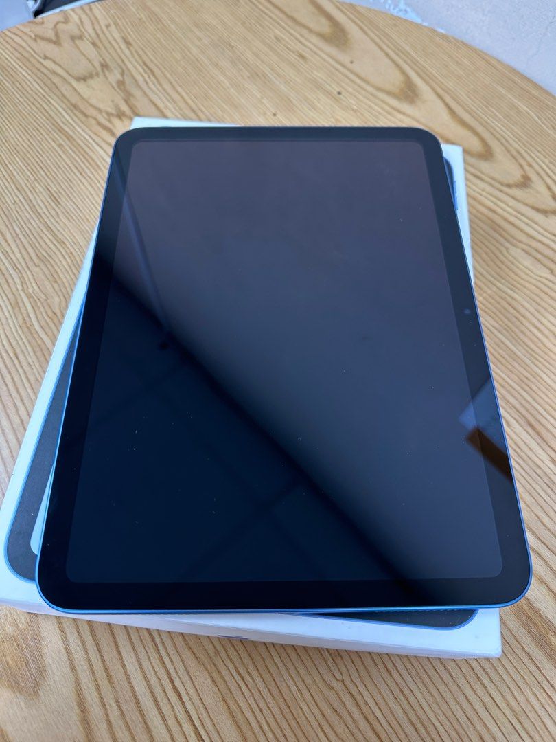 Ipad 10 64G Wifi版藍原廠保固中可無卡分期0元取機, 手機及配件, 平板 