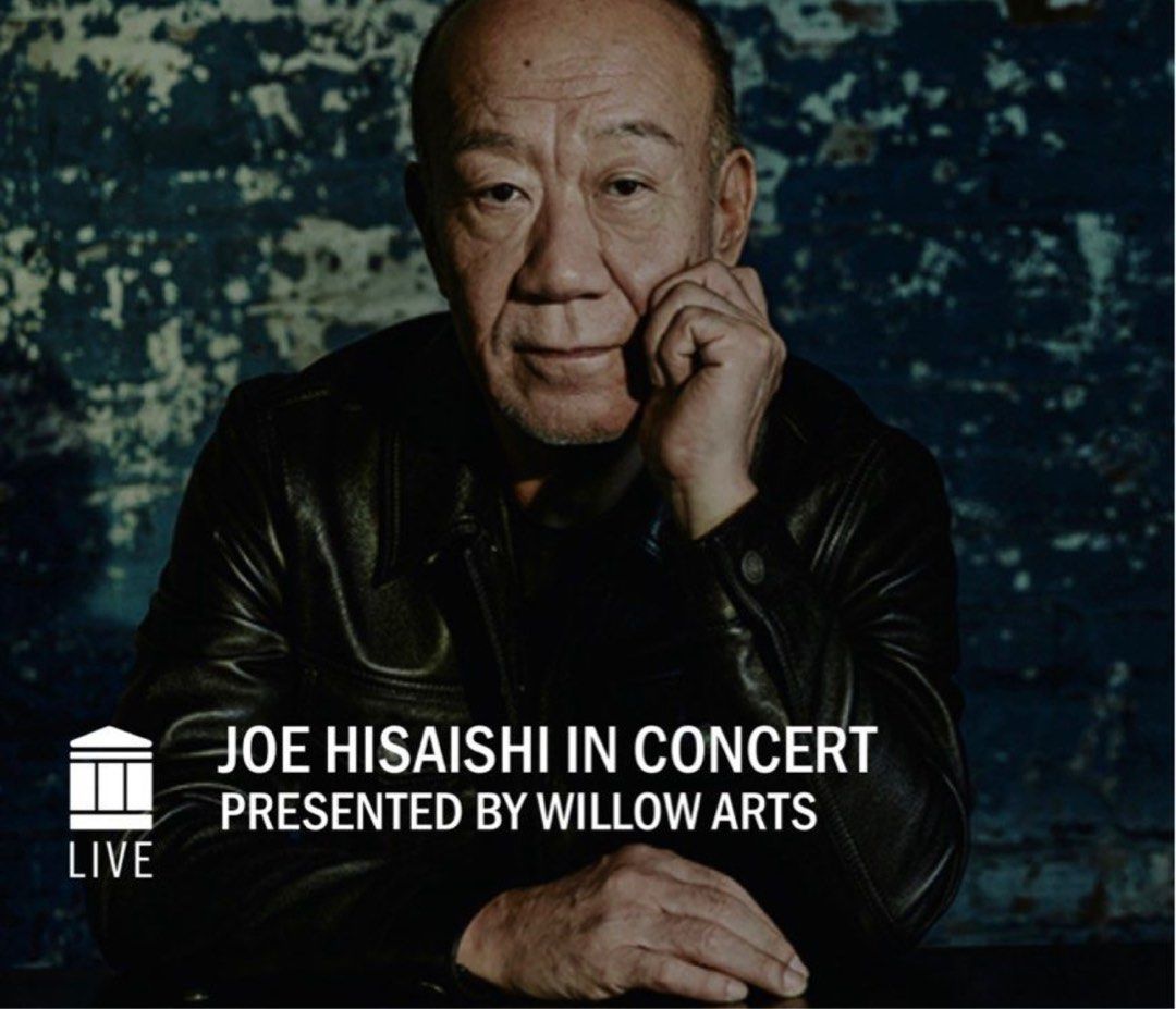 JOE HISAISHI IN CONCERT 20 APR 2023 CAT 9 TICKETS FOR 2, Tickets