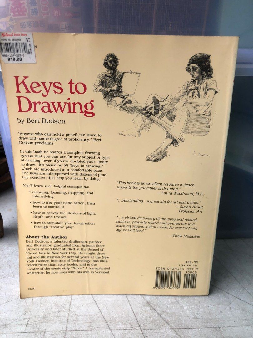 Keys to Drawing by Bert Dodson 1990 on Carousell