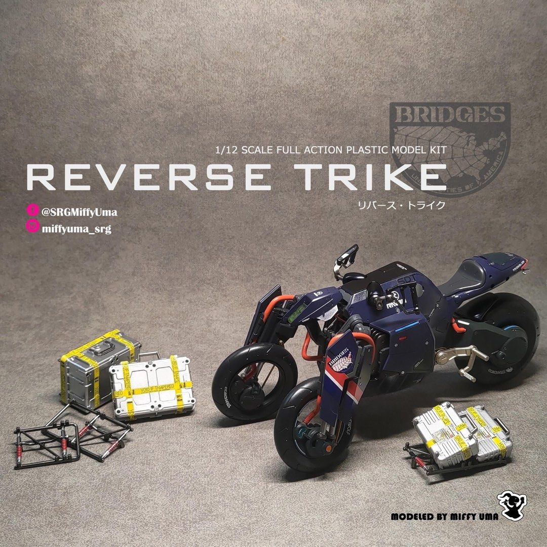 KOTOBUKIYA REVERSE TRIKE 1/12 未開封新品 KOTOBUKIYA REVERSE TRIKE 1/12 未開封新品 - メルカリ