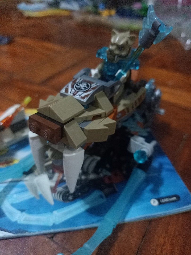 Lego Chima (Category: Lego & Building Sets) located in Rizal. Submitted by bien_aime (Listing ID 1226261342, Image 1). Description: only manual complete set.