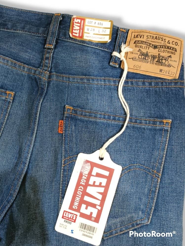 Levi's vintage shop clothing 1969 606