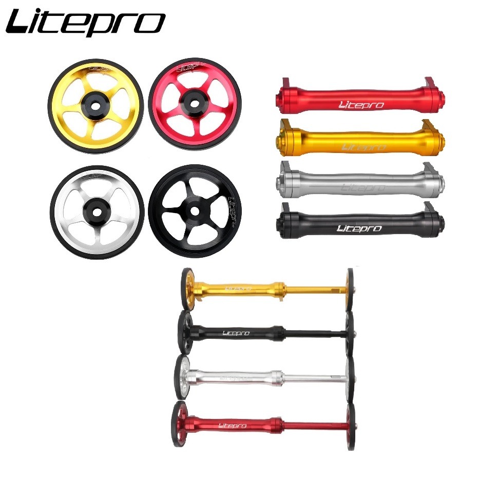 Litepro Easywheels Easy Wheel 60mm with Extension Rod Extender, Sports ...
