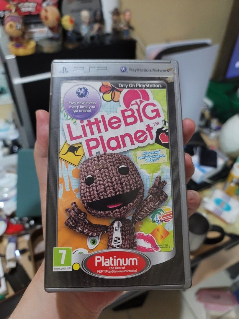 Little Big Planet Psp Seminovo - Troco Jogo Sudoeste