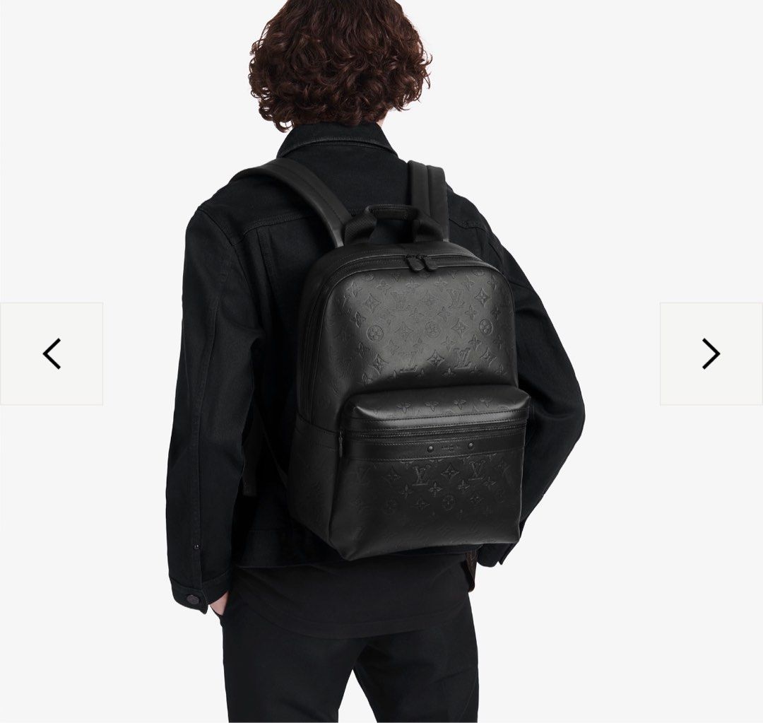 LOUIS VUITTON Monogram Shadow Sprinter Backpack Black M44727 Purse