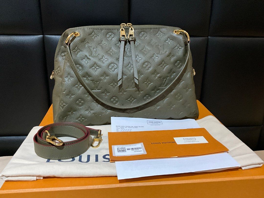 Louis Vuitton Ponthieu PM Monogram Noir Empreinte Leather Bag, Luxury, Bags  & Wallets on Carousell