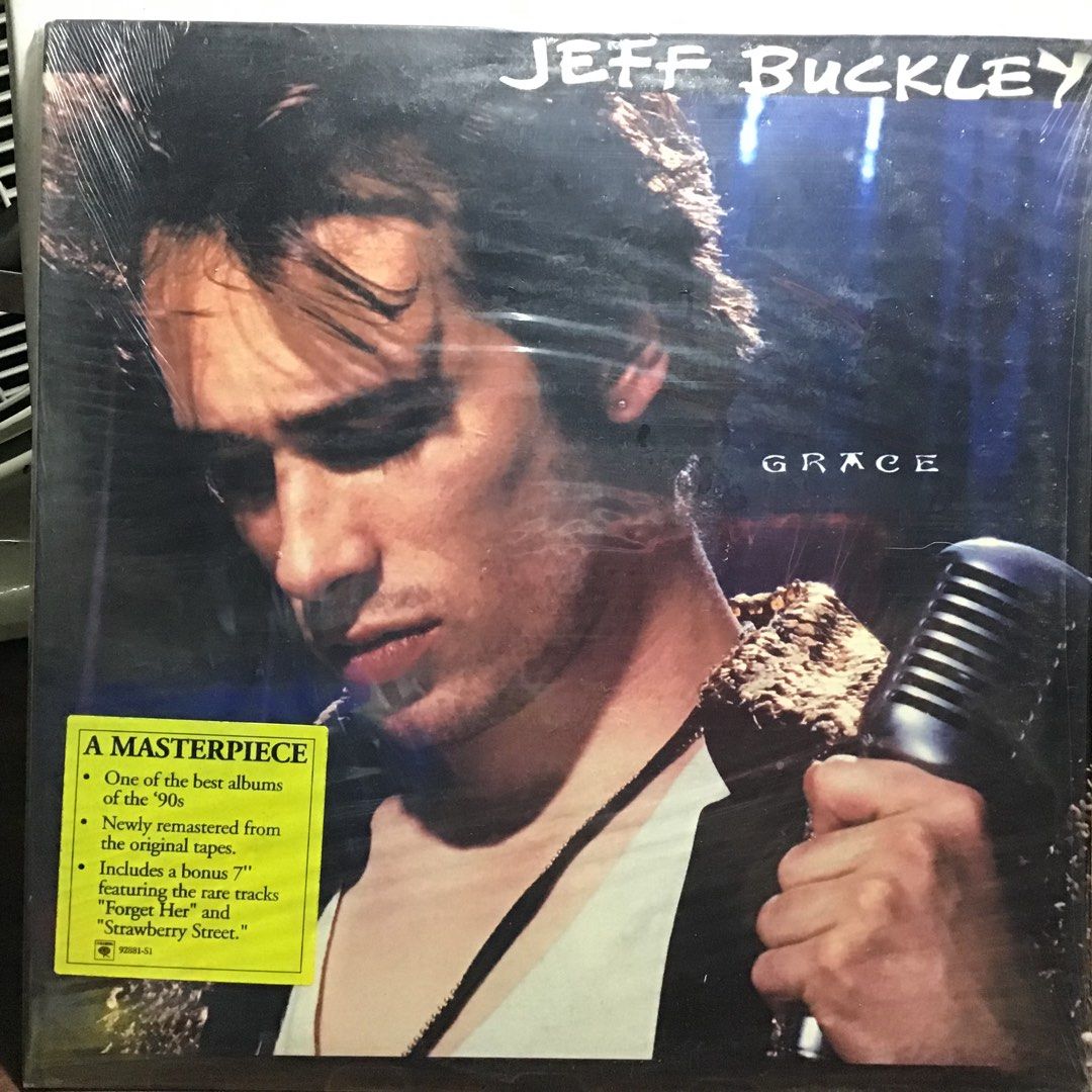 LP Jeff Buckley - Grace OOP 2004 VINYL RECORD NOS Anubis Piring