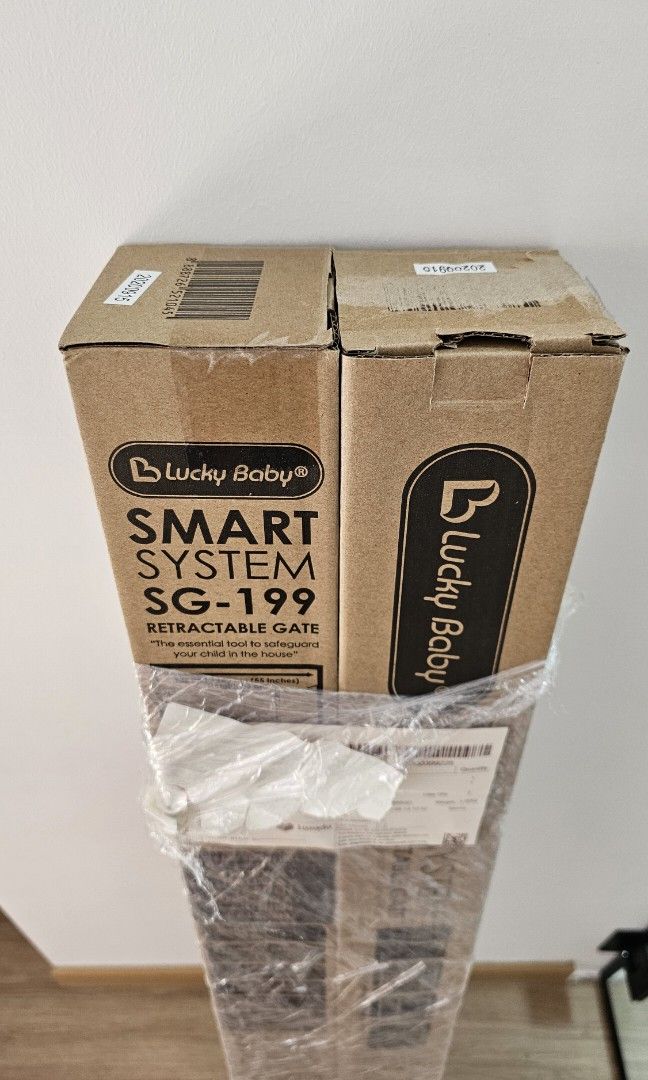 Lucky baby smart system retractable gate hotsell