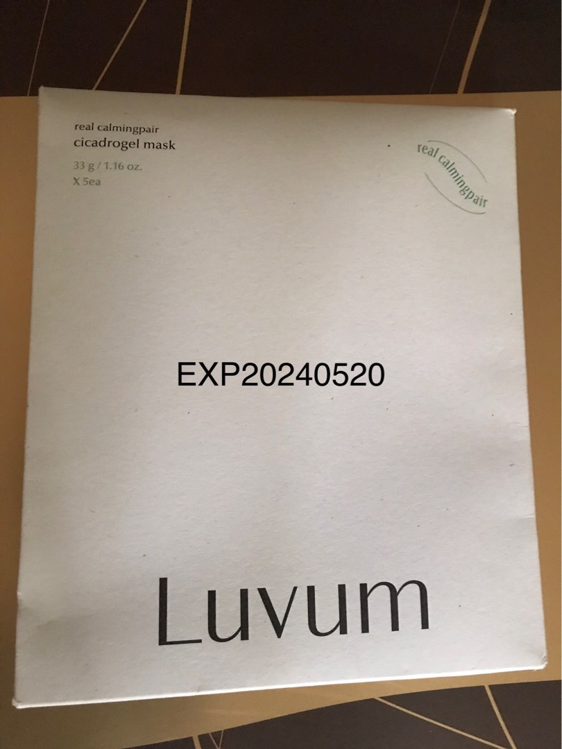 LUVUM Real CalmingPair Cicadrogel Mask, Beauty & Personal Care, Face, Face Care on Carousell LUVUM Real CalmingPair Cicadrogel Mask, Beauty & Personal Care, Face, Face Care on Carousell