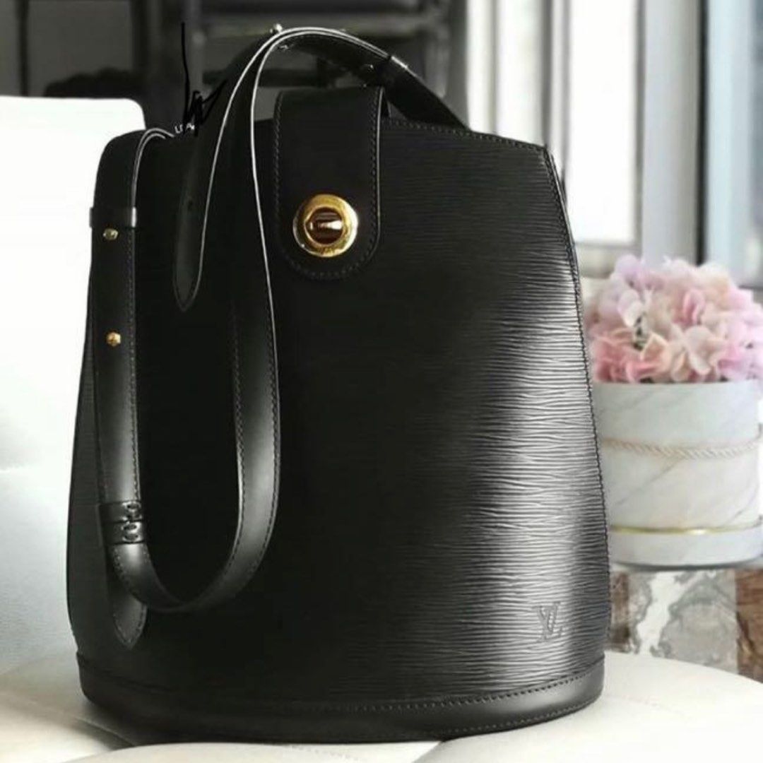 Louis Vuitton Cluny Mini Handbag Epi Leather Silver Color Hardware –  EliteLaza