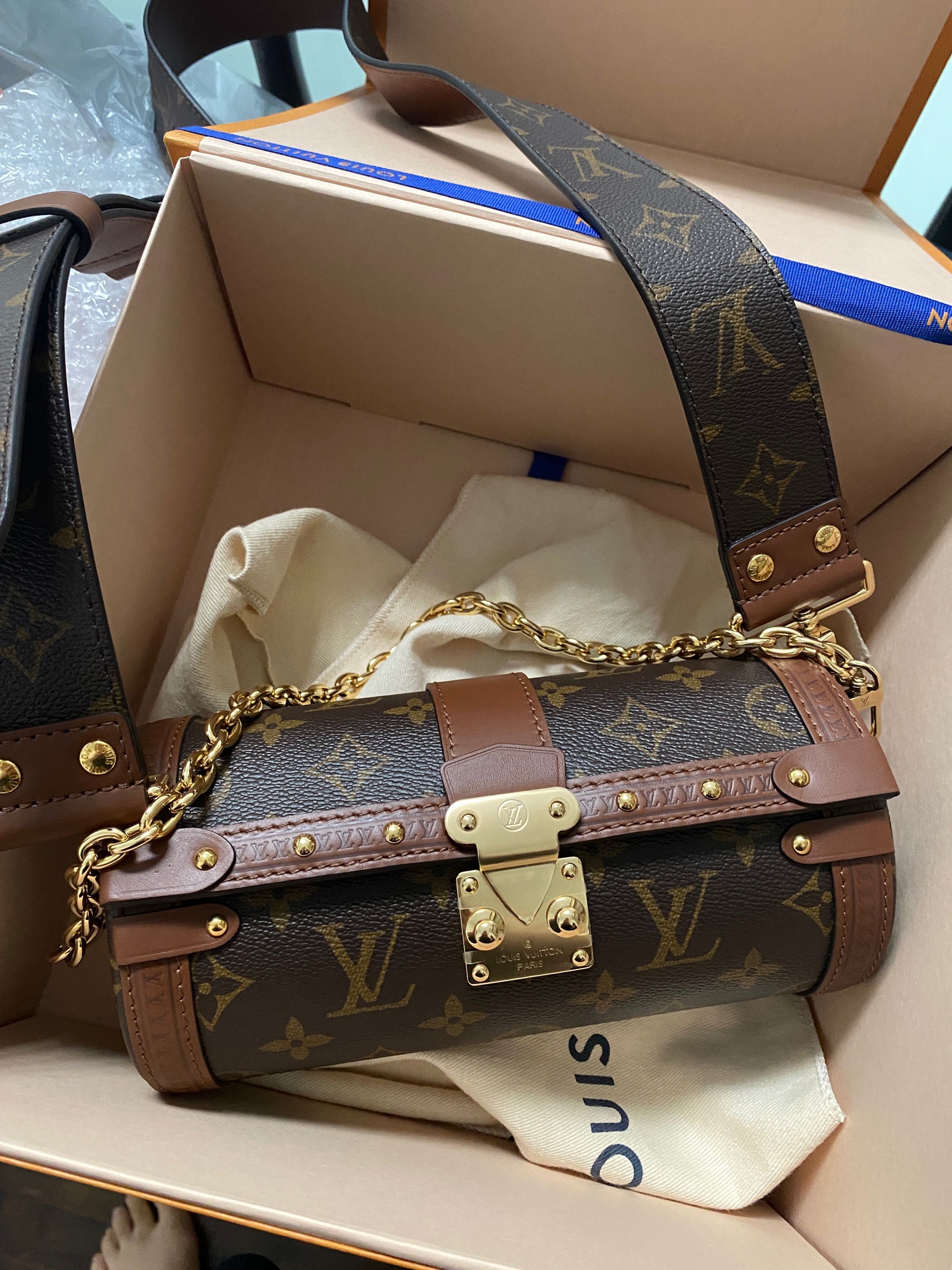 Handbags Louis Vuitton Monogram Papillon Trunk